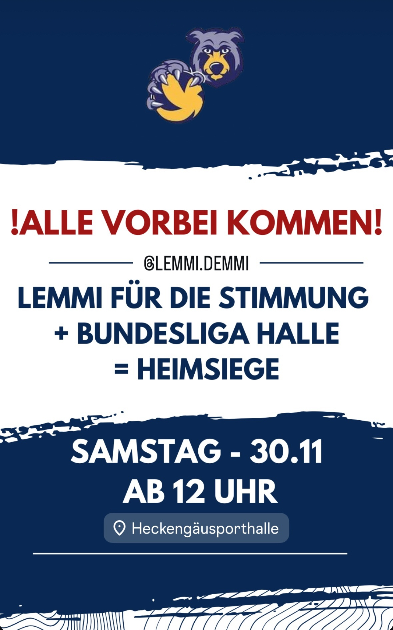 Blaubären TSV Flacht: Vorschau H2 und H1